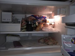 The second half of my pantry.  