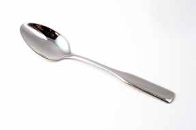 stainless steel spoon